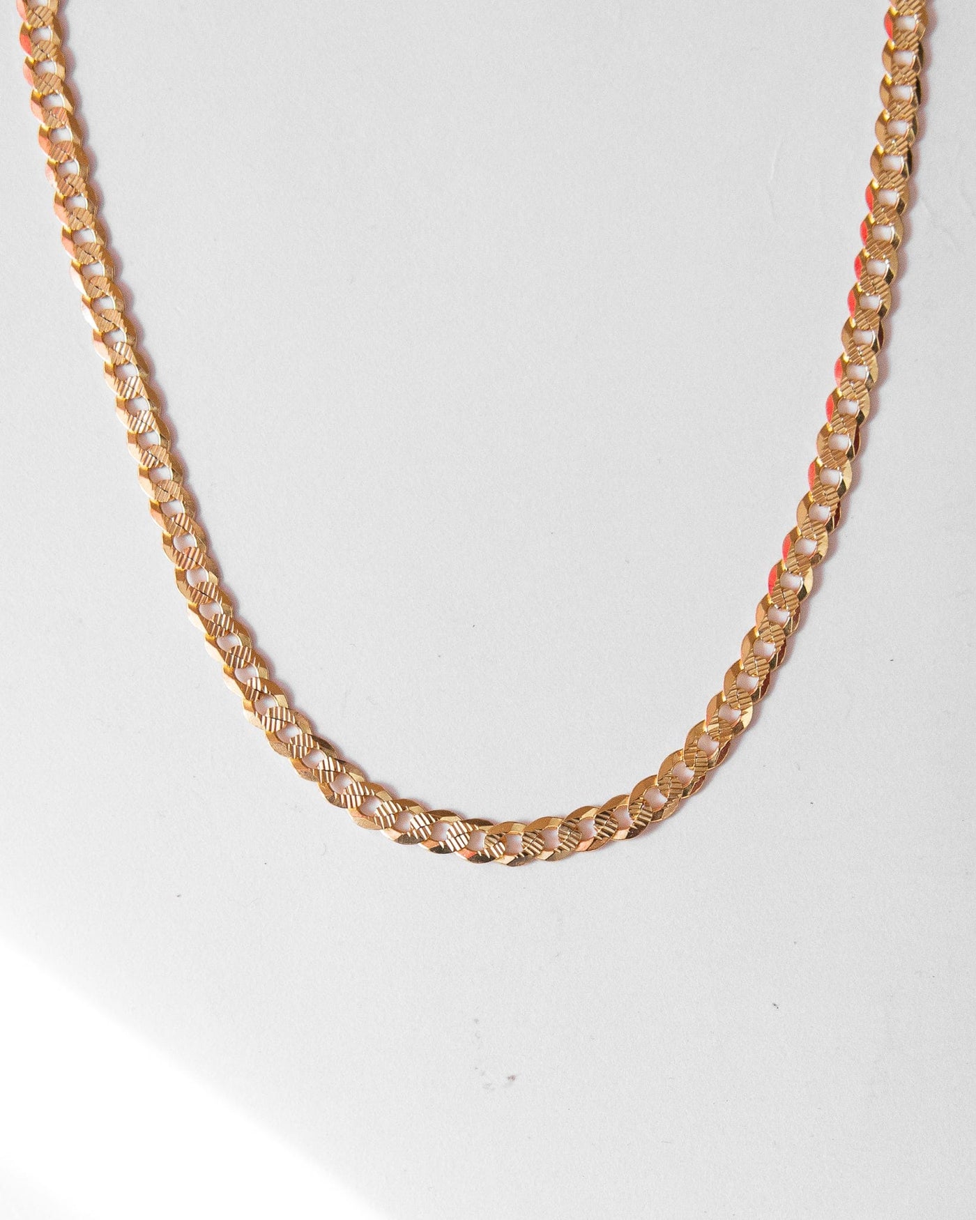 N O L O - "The Classic Cuban" Gold Necklace