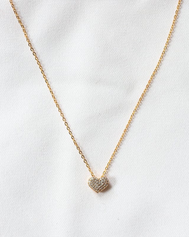 18k gold plated sterling silver nolo what the heart wants dainty chain link necklace